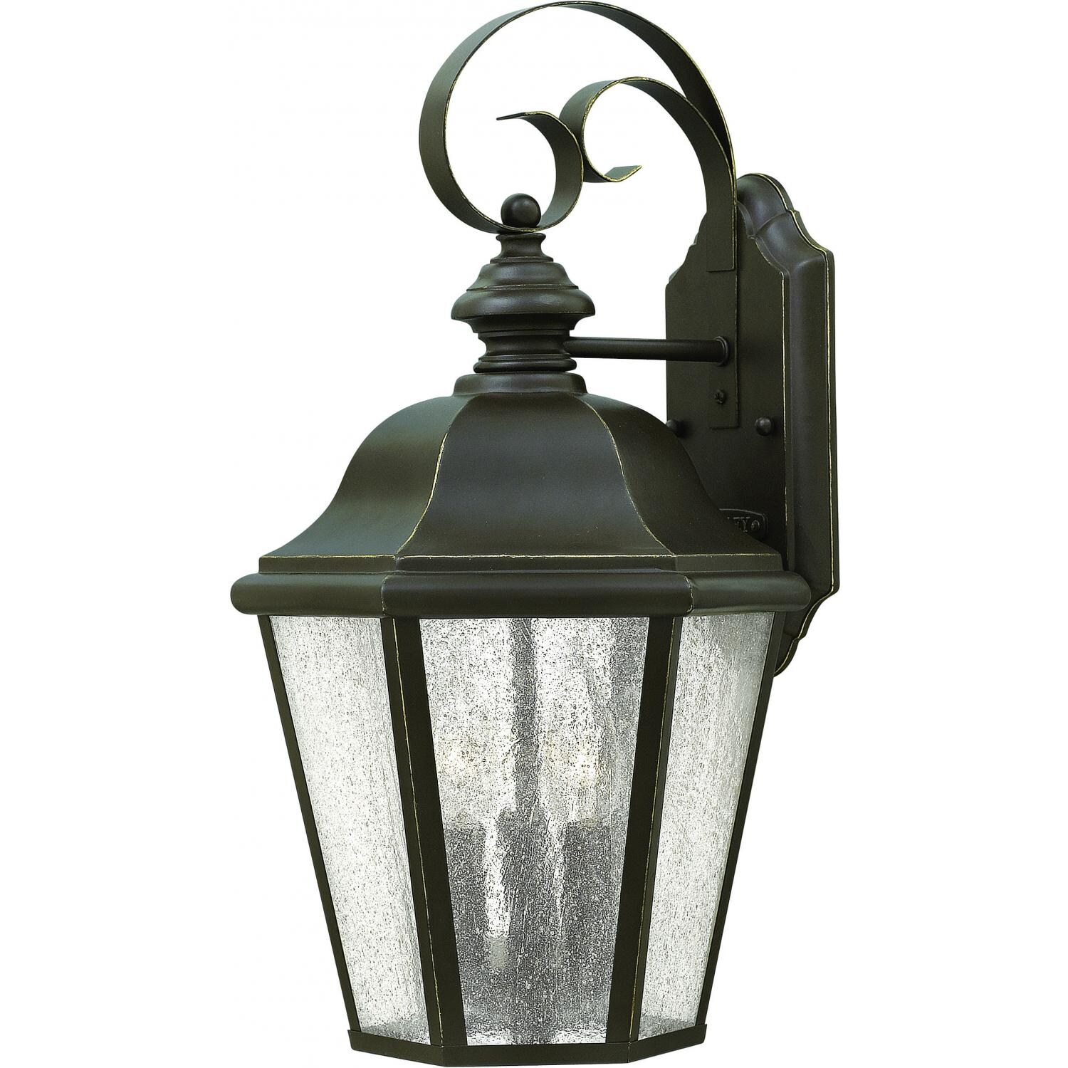 Hinkley Lighting Edgewater Three Light 18-Inch Outdoor Wall Light - Oil Rubbed Bronze - 1676OZ