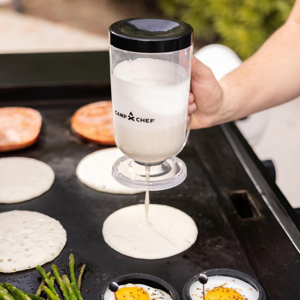 Camp Chef BFSET6 6 Pc Breakfast Kit - Batter Dispenser Up Close - Detail thumbnail