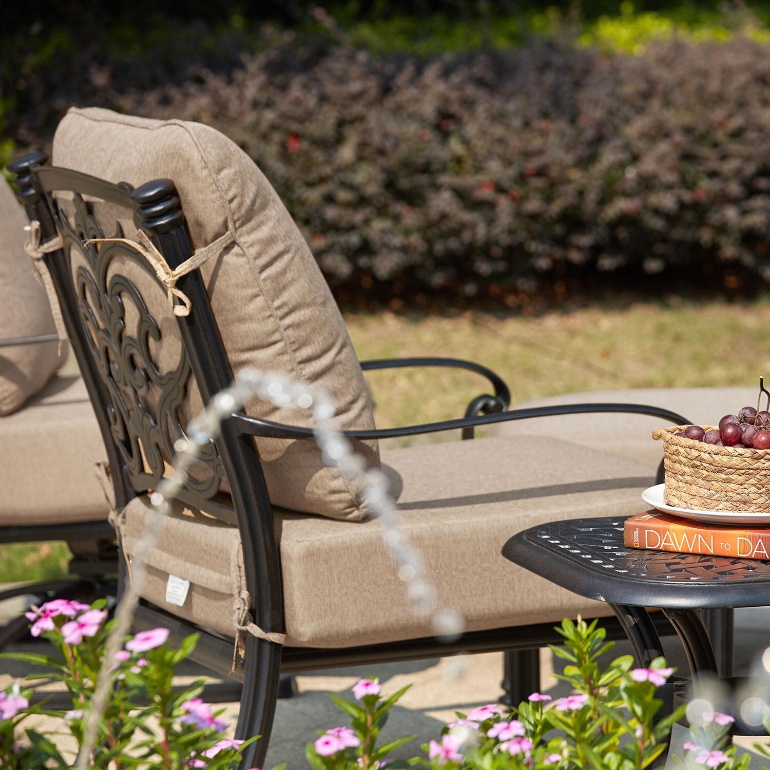 Darlee B/201018-1 / CUSHION Santa Barbara Deep Seating Patio Lounge Chair Side View - Detail thumbnail