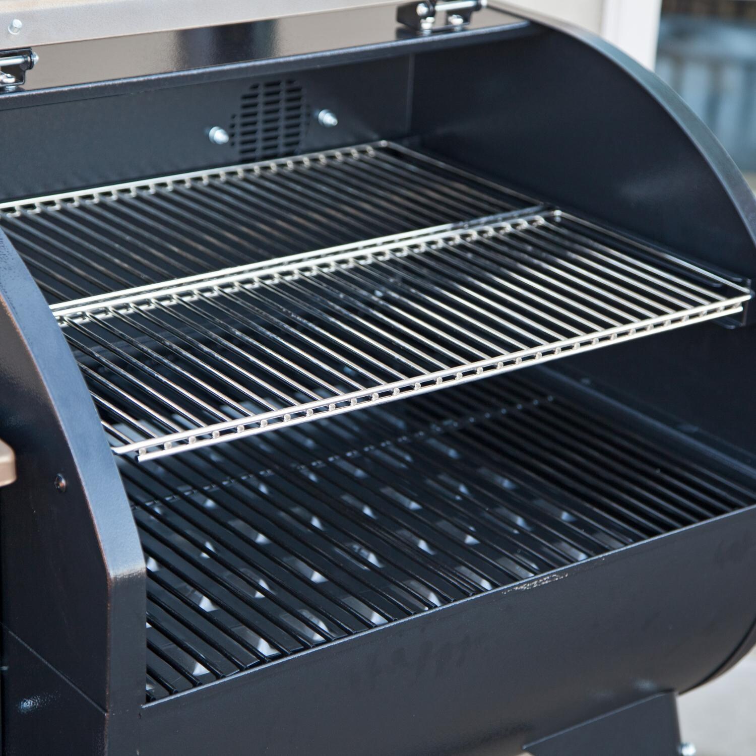 Camp Chef SmokePro SG Pellet Grill On Cart - Large Warming Rack thumbnail