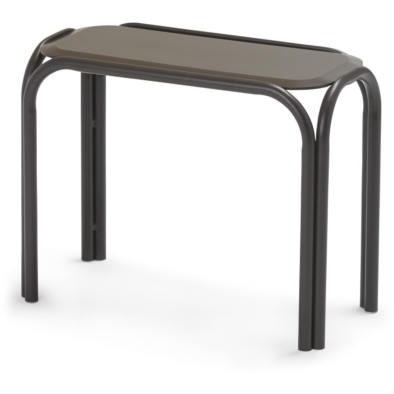 Telescope Casual 25 X 11 Inch Rectangular Aluminum Chaise Table With MGP Top - Textured Kona