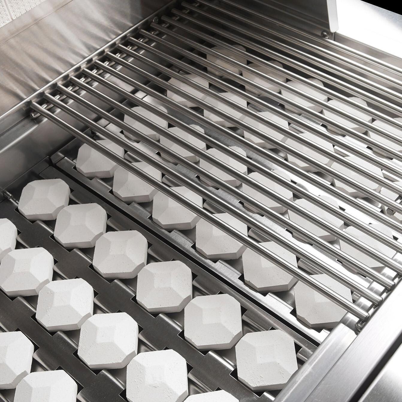 Vintage VBQ42G-L-1-KIT 42 Inch Liquid Propane Gas Grill with 2-Door Cart - Flame Tamer - Detail thumbnail