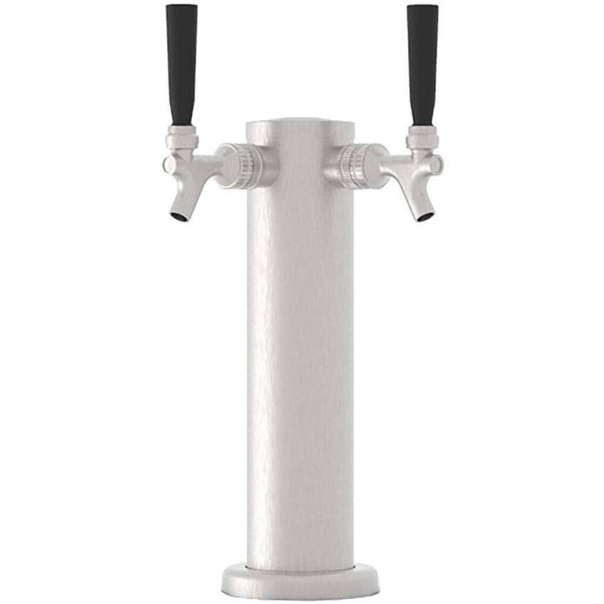 Zephyr PRKB24C01AS-OD Presrv 24-Inch Outdoor Kegerator & Beverage Cooler Double Tap on Rolling Casters w/Line Cleaning Kit - Double Tap Kit thumbnail