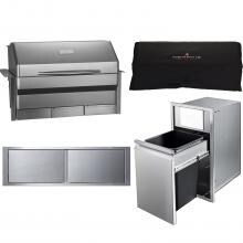 Memphis Grills Elite 39-Inch 4-Piece Pellet Grill Outdoor Kitchen Package image