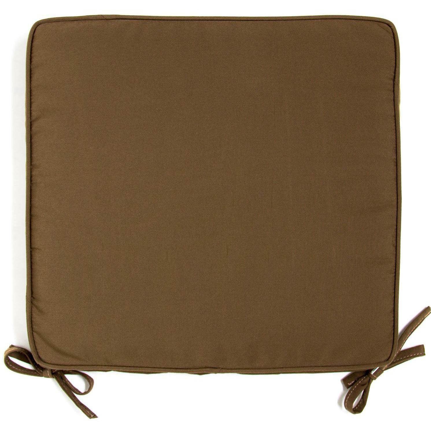 Large Replacement Seat Cushion With Piping - Top View thumbnail