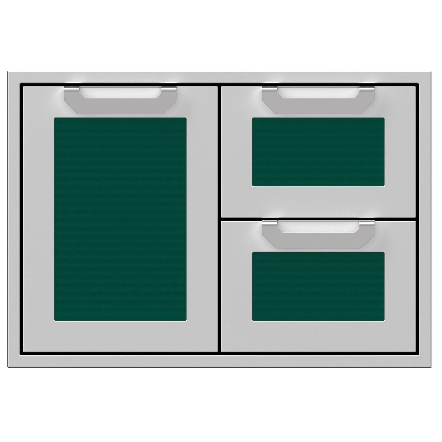 Hestan 30-Inch Double Drawer And Single Storage Door Combo - Grove - AGSDR30-GR thumbnail