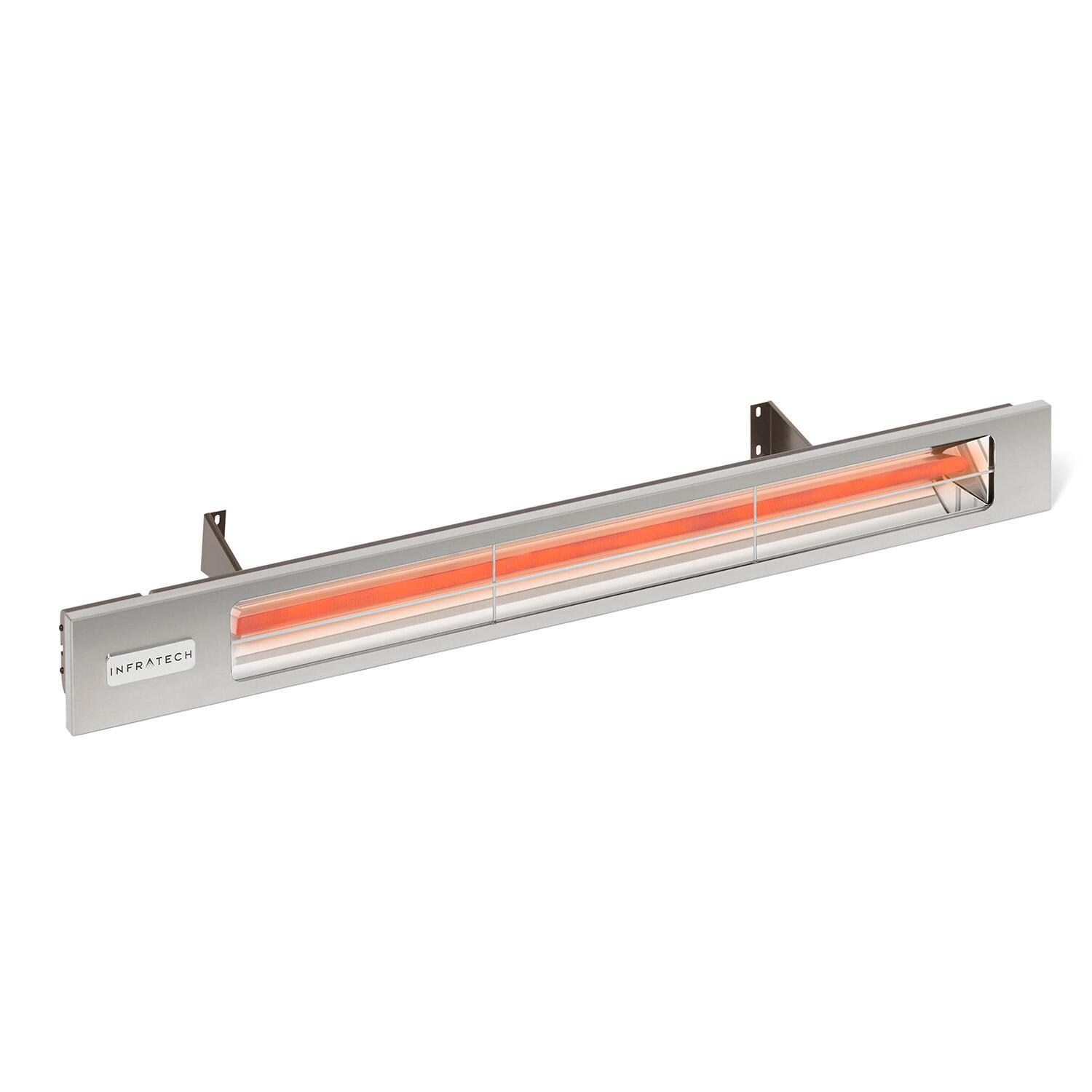 Infratech SL4024SV Slimline Series 63 1/2-Inch 4000W Single Element Electric Infrared Patio Heater - 240V - Silver - Detail thumbnail