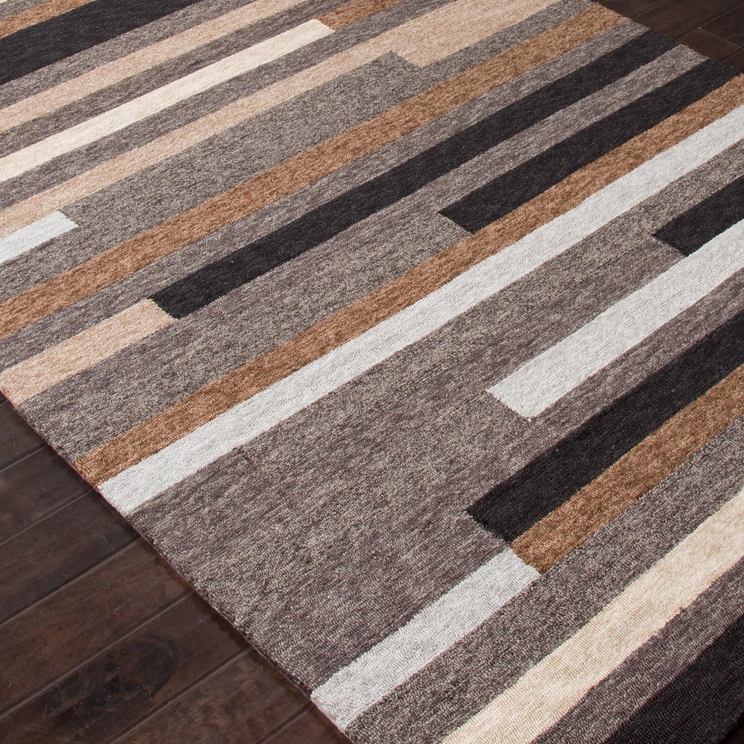 Off Center Rugs Jaipur Rugs Catalina Offset Lines 2 X 3 Indoor/Outdoor Rug - Taupe ...