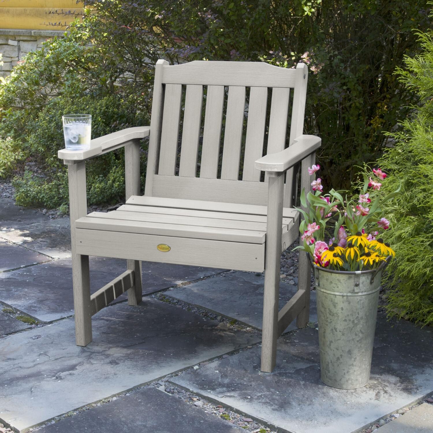 Lakeview Hart Lane Garden Chair - Harbor Gray -  thumbnail