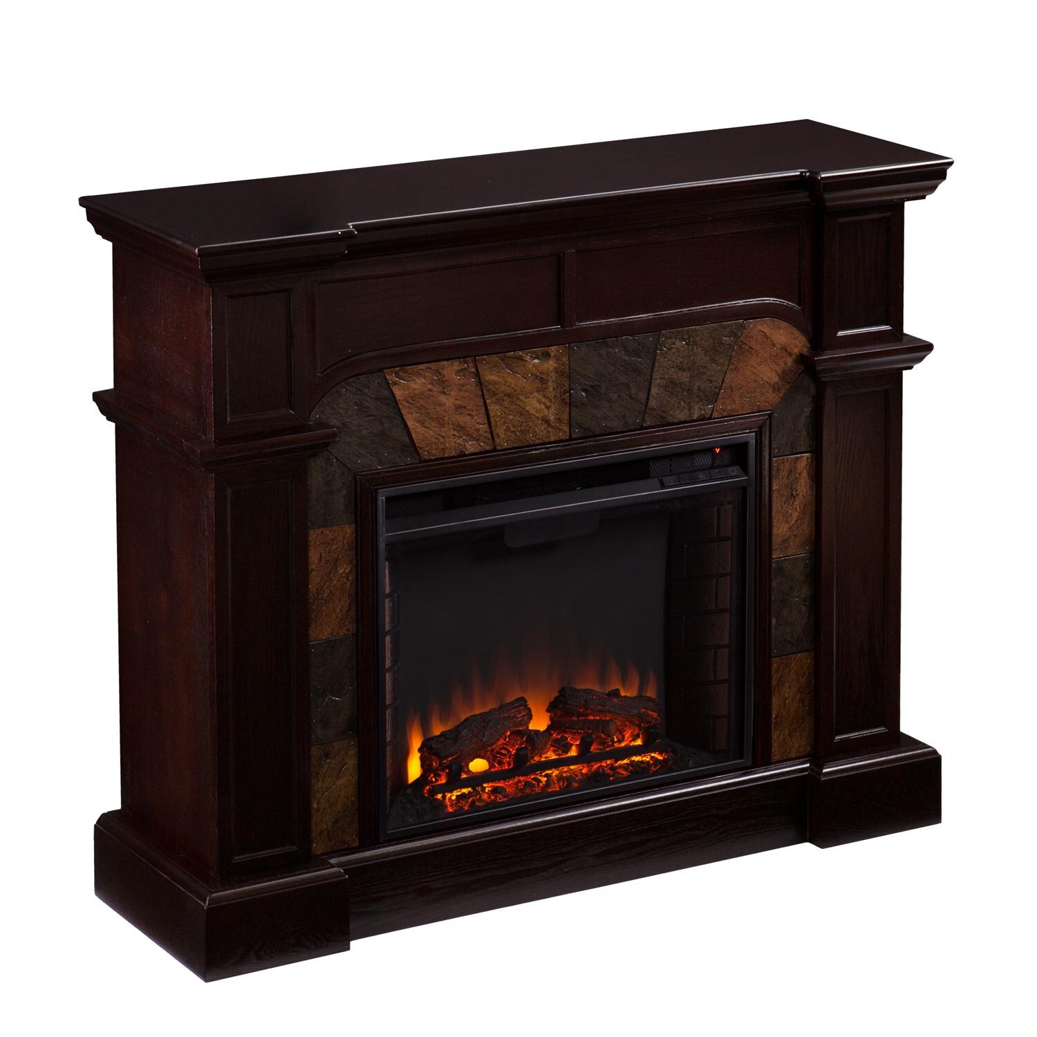 Southern Enterprises Cartwright 45Inch Electric Fireplace W/ Corner