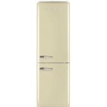 Smeg 50s Retro Style 11.7 Cu. Ft. Bottom Freezer Refrigerator - Cream - Right Hinge - FAB32UCRRN image