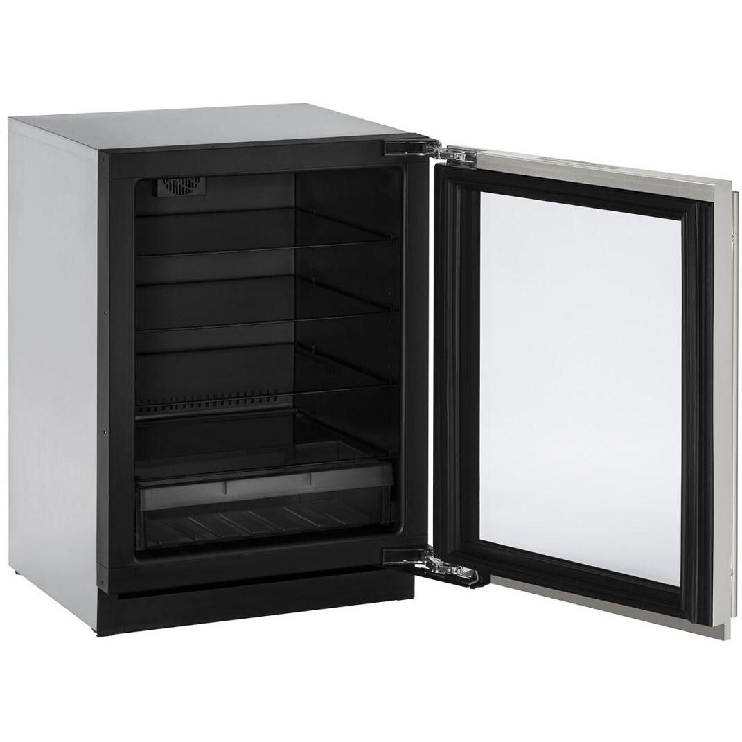 U-Line 30124RGLS Stainless Refrigerator: Interior View thumbnail