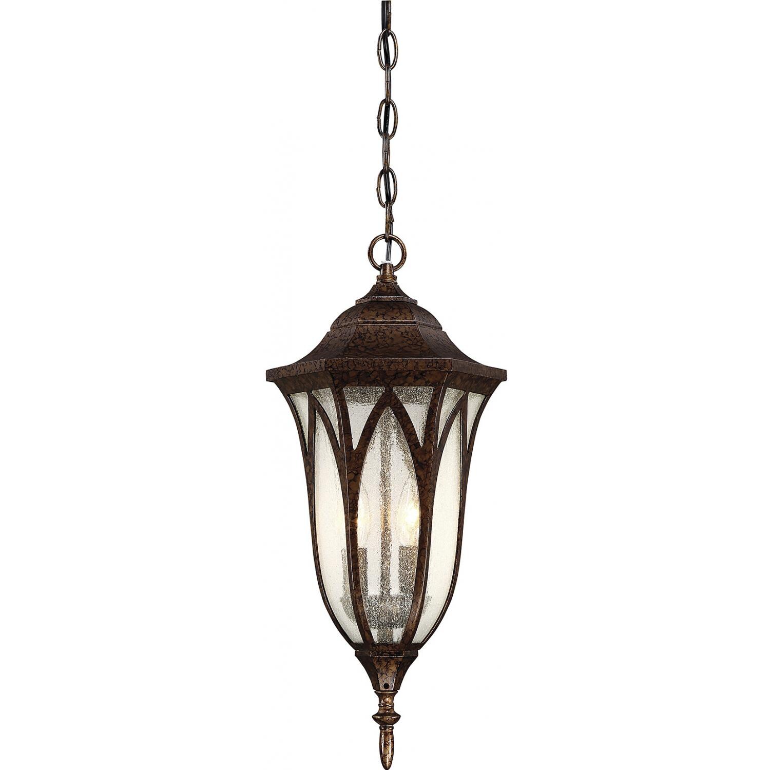 Savoy House Dayton Two Light 20-Inch Hanging Lantern - New Tortoise Shell - 5-1242-56 thumbnail