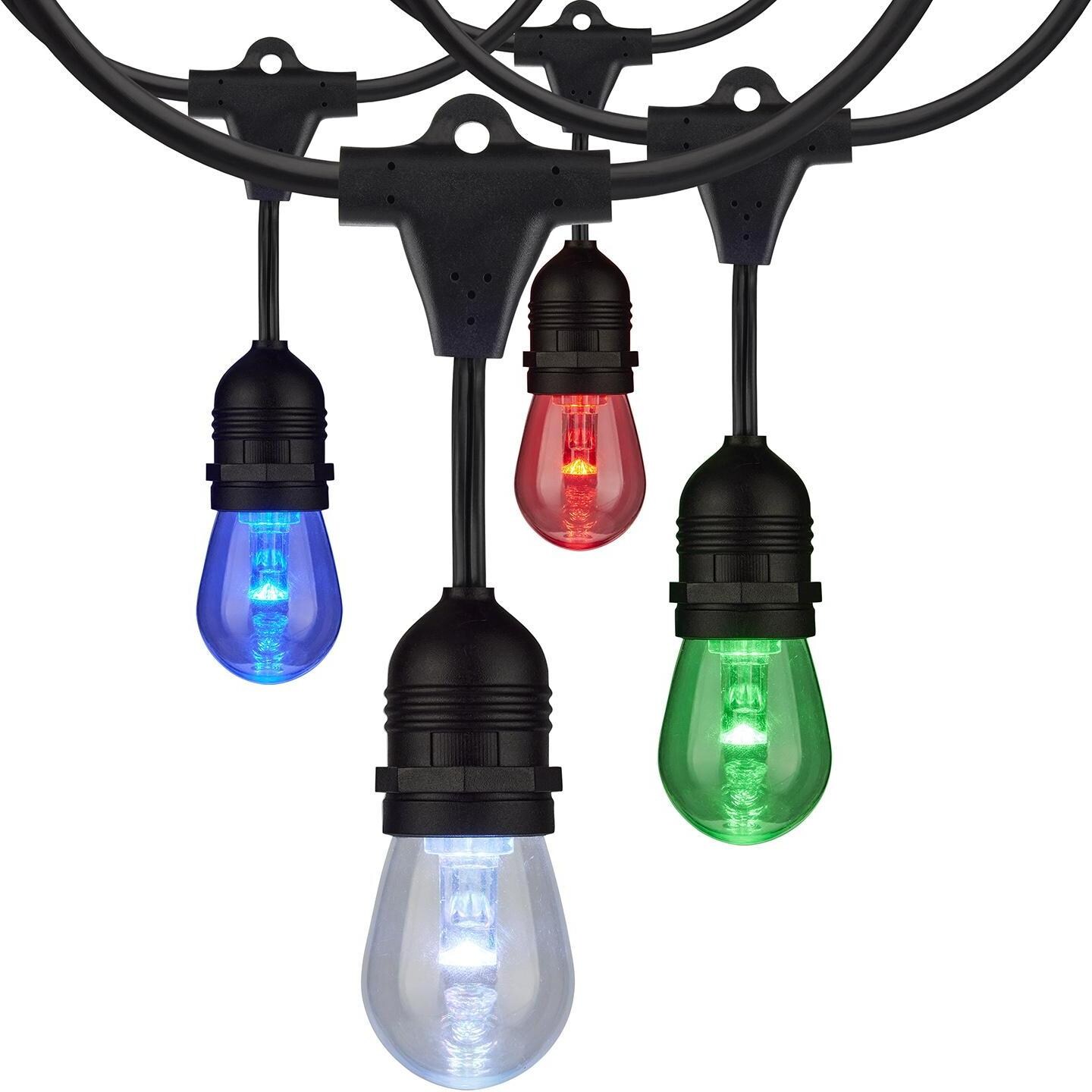 Satco S11291 Smart LED 48 Foot 15 Bulb String Lights thumbnail