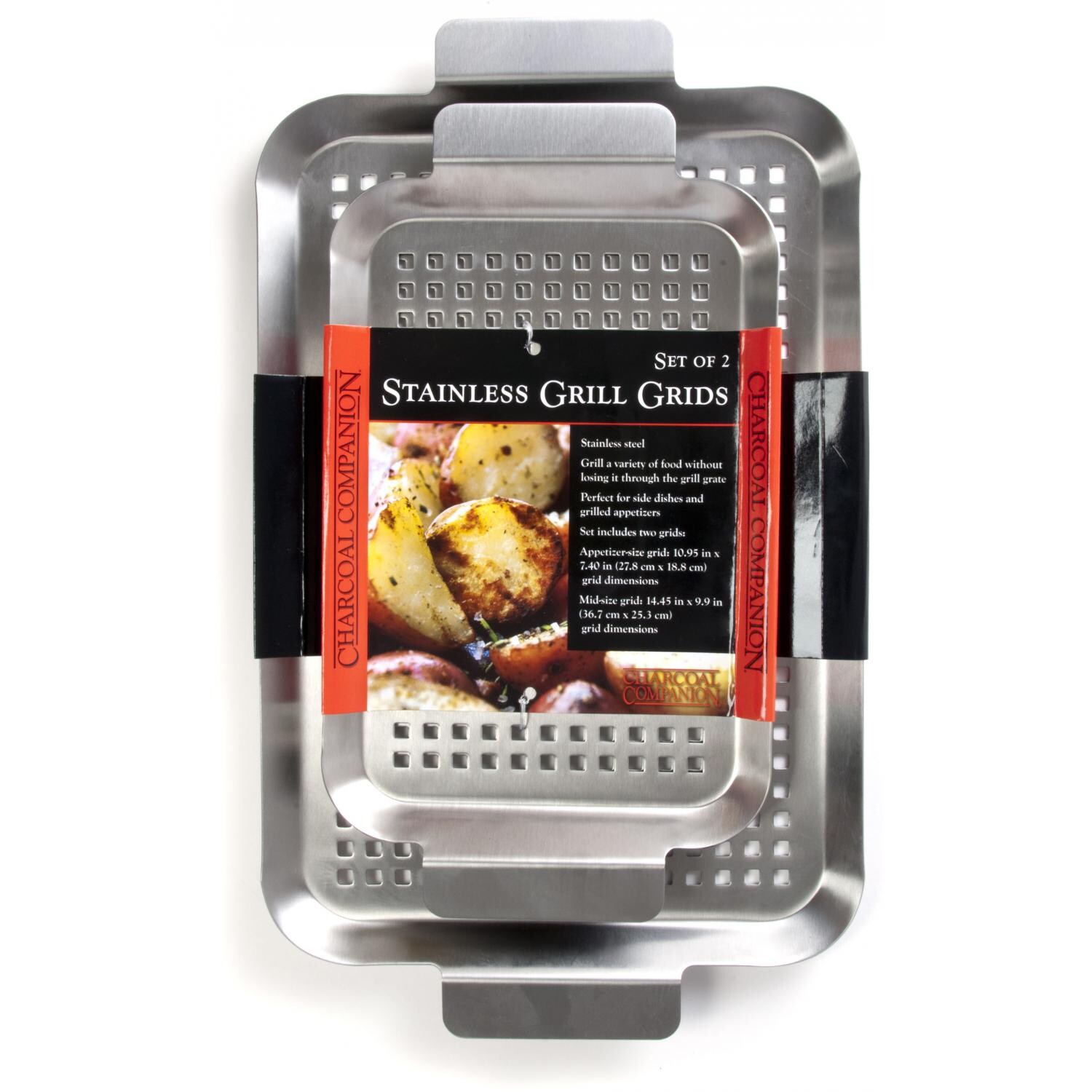 Stainless Steel Grill Grid - Packaged View thumbnail