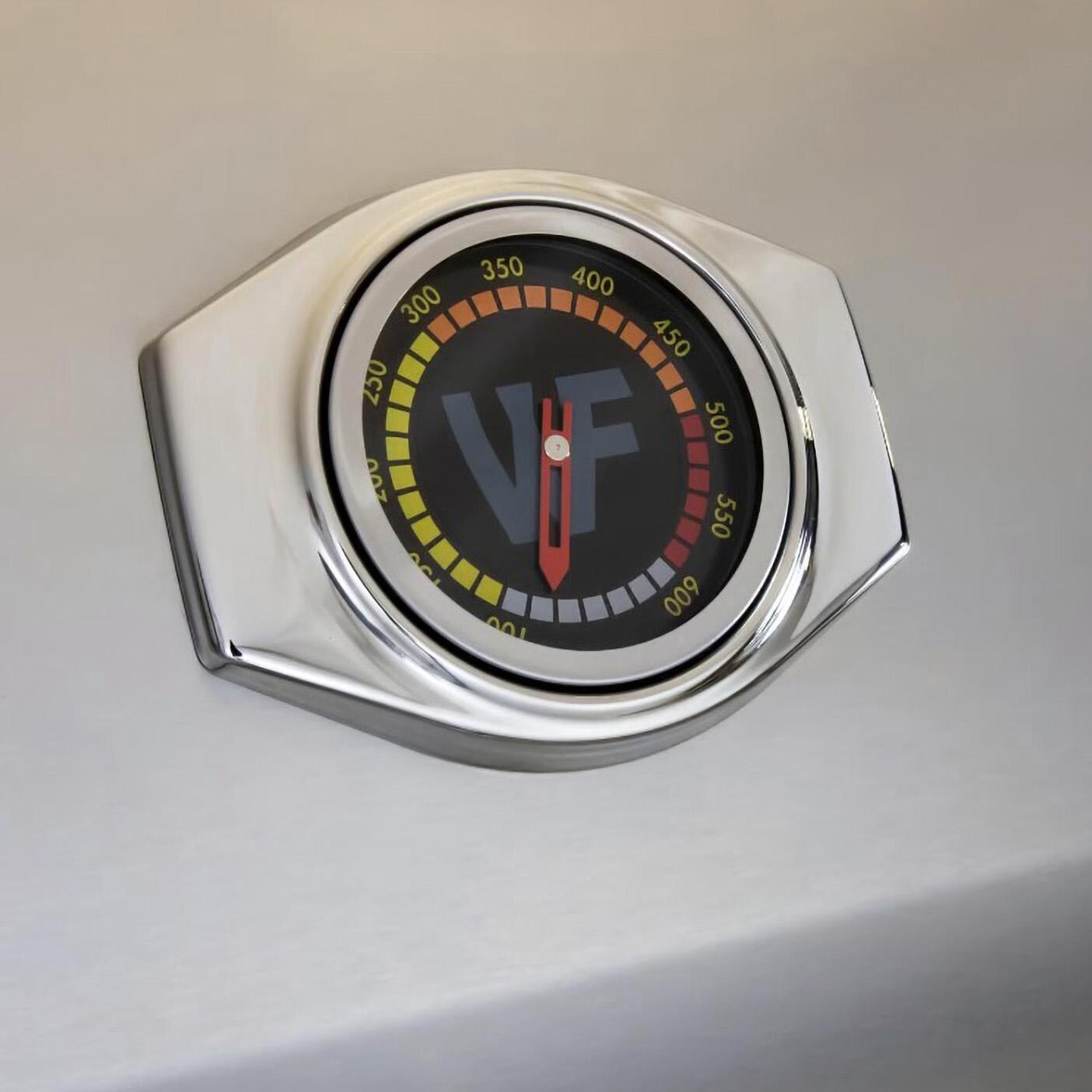 Wildfire WF-PRO30G-RH-NG 30 Inch Outdoor Kitchen Package w/Double Side Burner & 15 Inch Outdoor Rated Refrigerator - Temperature Gauge - Lifestyle thumbnail