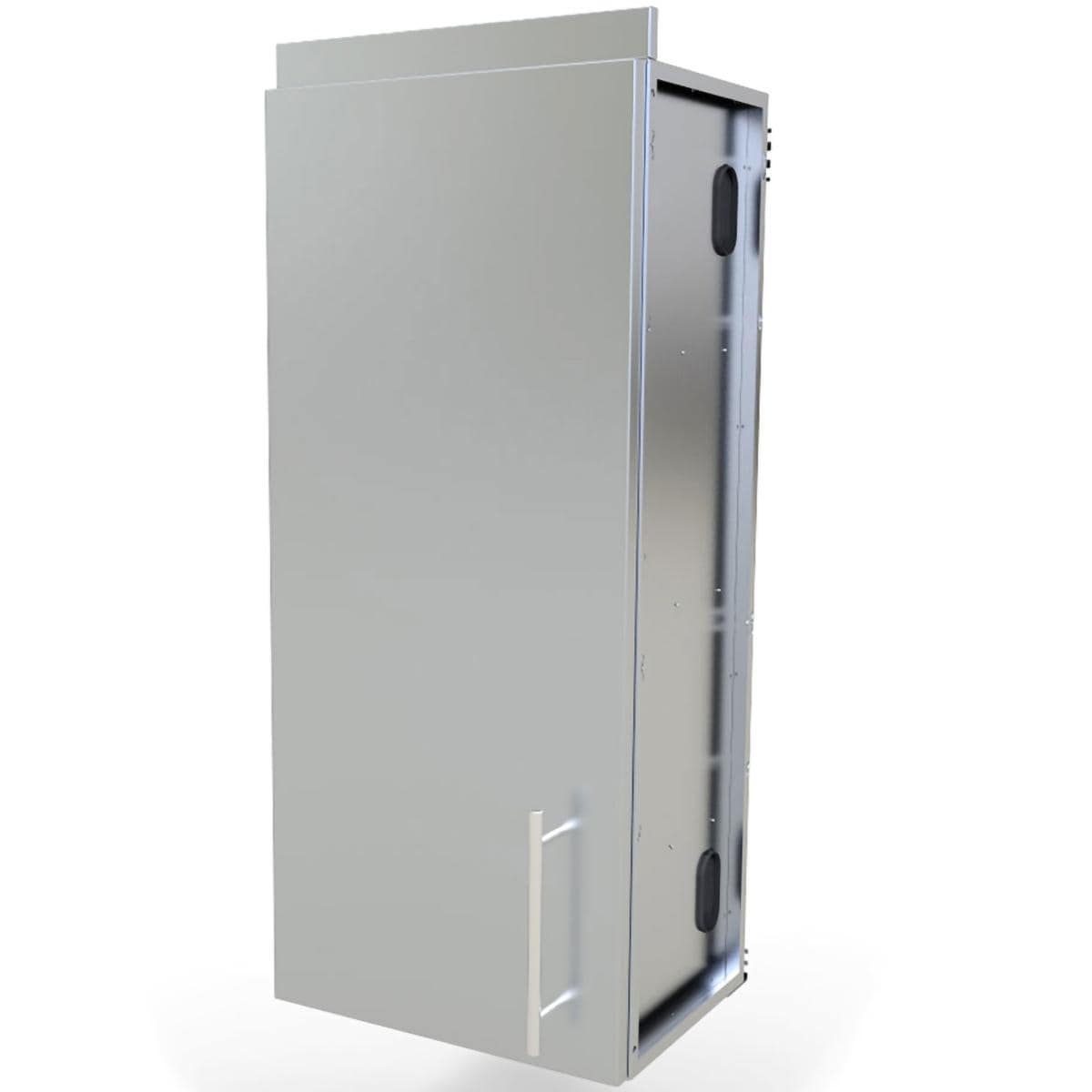 Sunstone 18 Inch Outdoor Kitchen Full Height Left Hinge Wall Cabinet Swc18fsdl Bbqguys