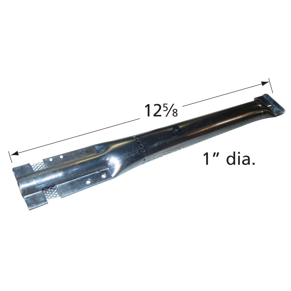 Stainless Steel Straight Pipe Burner - 14711 - Dimensions thumbnail