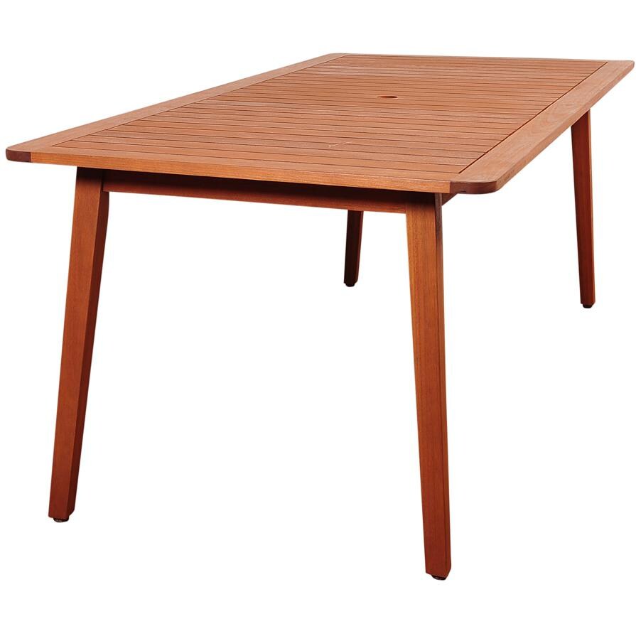 Amazonia SC ARIZ_6BARI Eucalyptus Rectangular Dining Table thumbnail