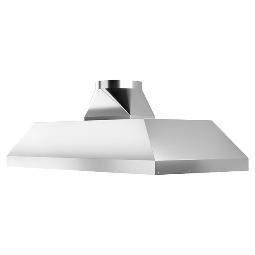 Vent-A-Hood TH460PSLE SS 60-Inch 1100 CFM Island Insert - Stainless Steel - Right Side Angled View thumbnail