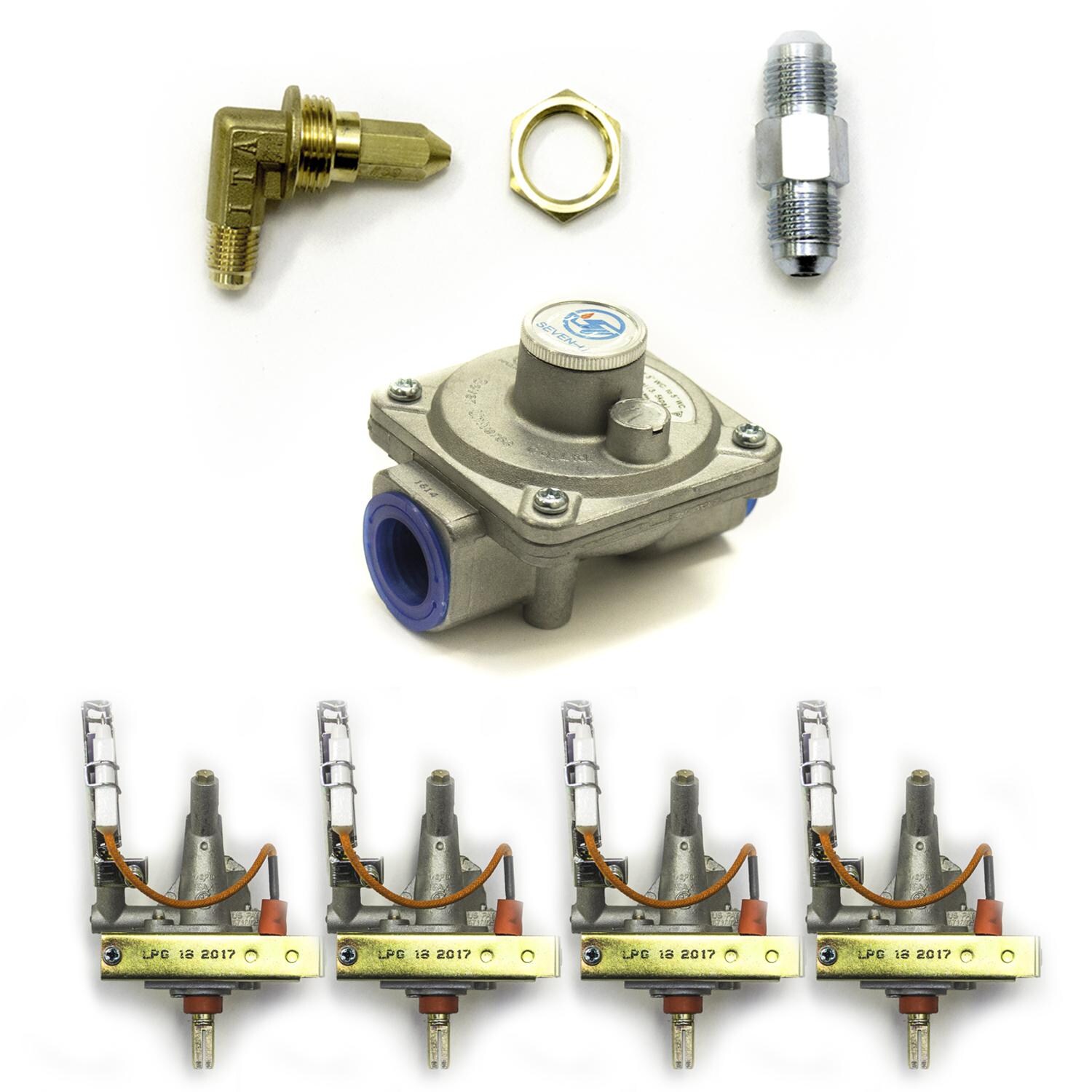 Lion Conversion Kit For 32-Inch 4-Burner Gas Grills - Propane to Natural Gas - 31263