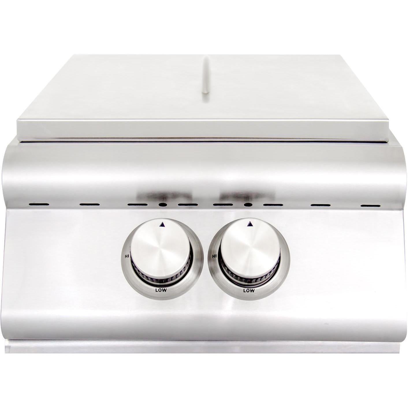 Blaze Built-In Propane Power Burner - With Stainless Steel Lid thumbnail