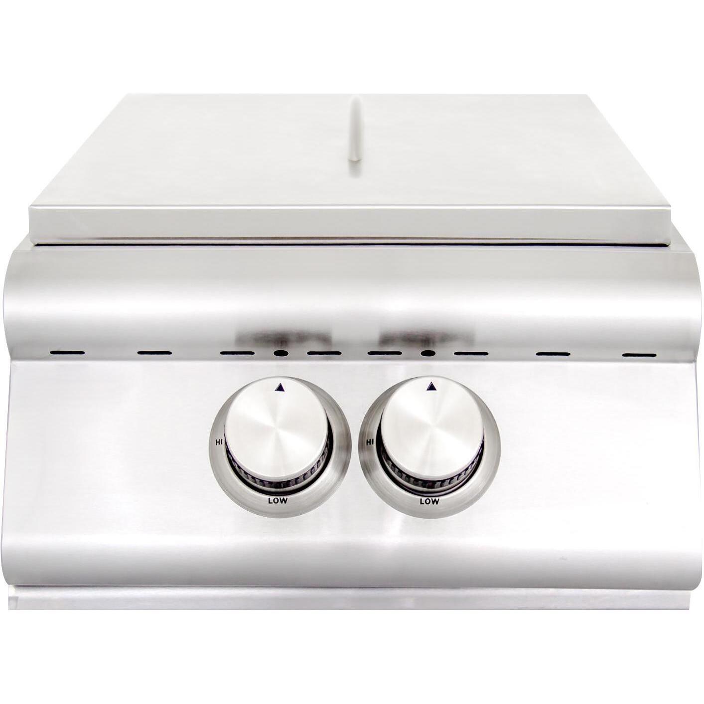 Blaze Built-In Propane Power Burner - With Stainless Steel Lid thumbnail