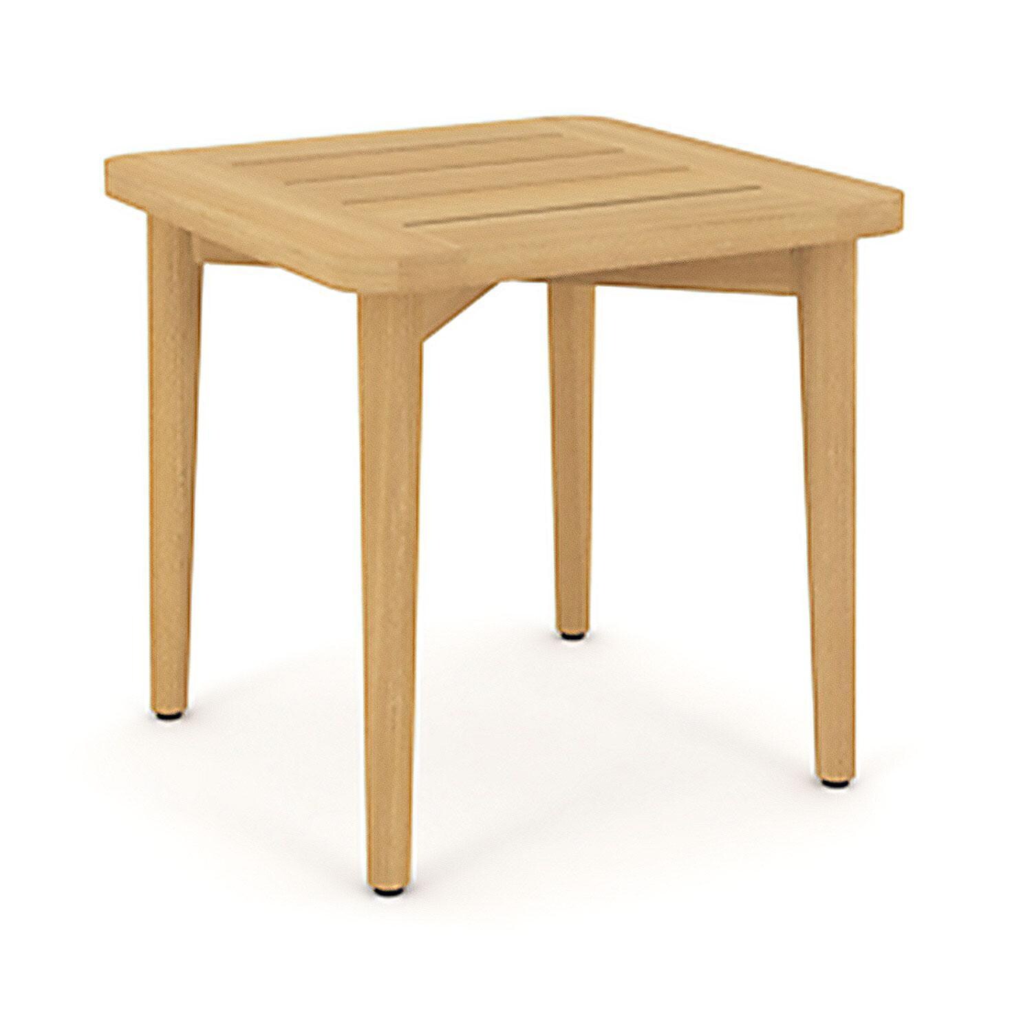 Seville 18 Inch Square Teak End Table by Royal Teak Collection