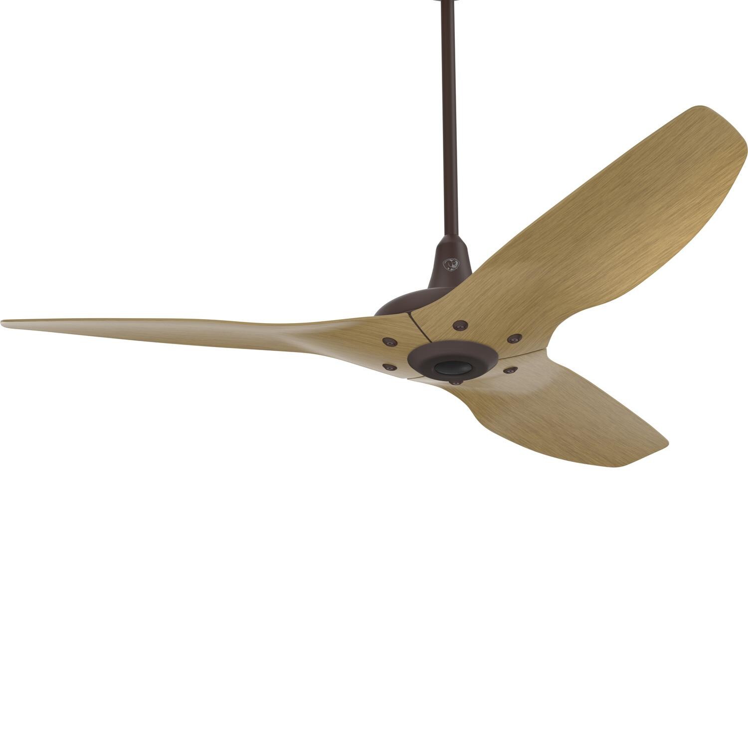 Big Ass Fans 52-Inch Haiku Ceiling Fan Universal Mount W/32-Inch Downrod in Oil-Rubbed Bronze/Caramel - MK-HK4-042506A471F504G10I32