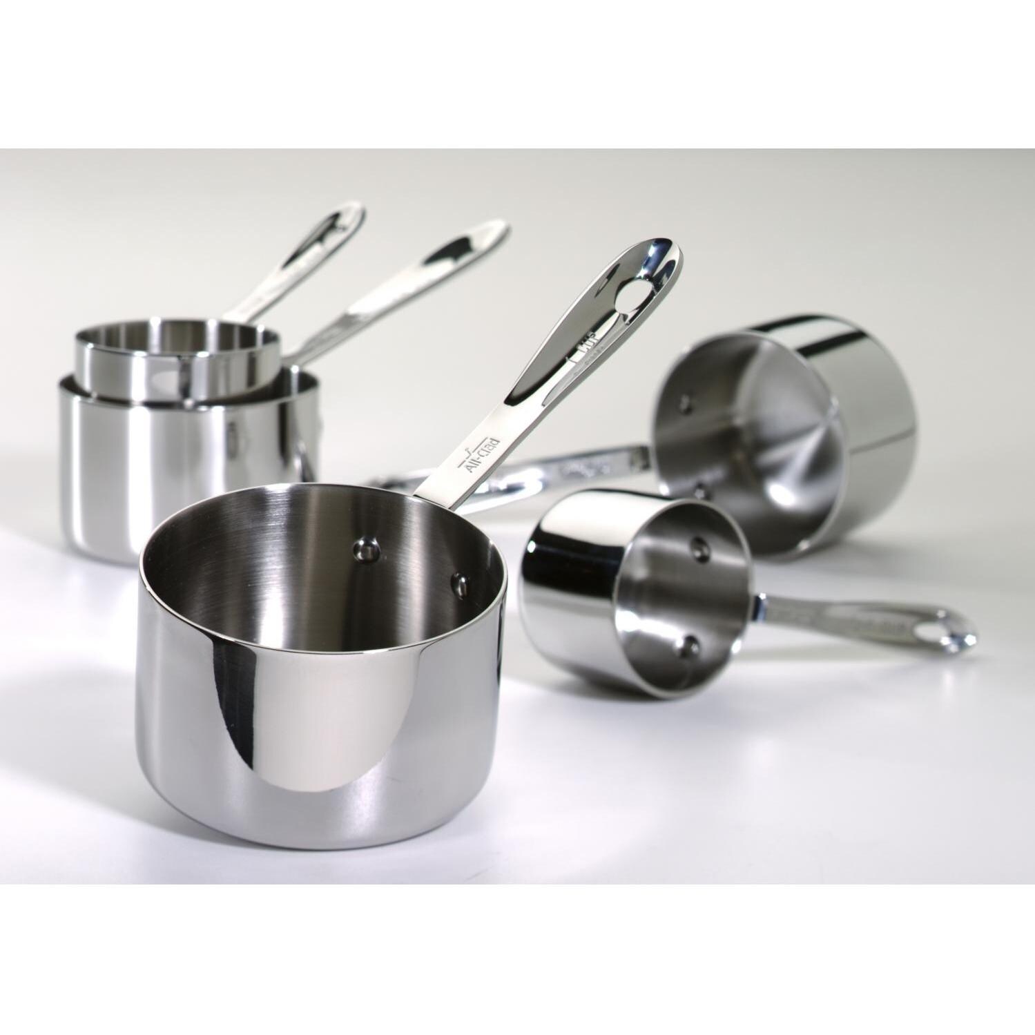 All-Clad Stainless Measuring Cup Set Detail
