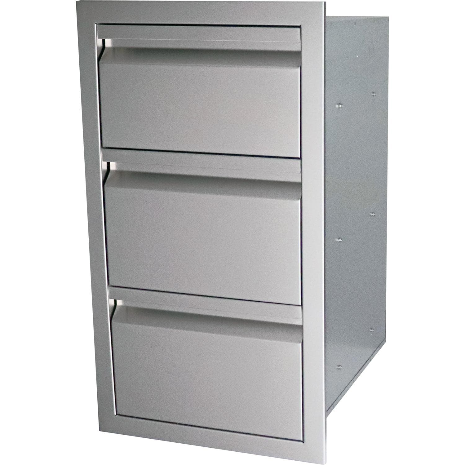 RCS Valiant Series 17-Inch Stainless Steel Triple Access Drawer - VTD3 thumbnail
