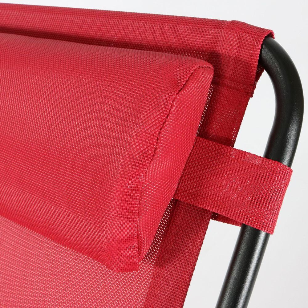 Ultimate Patio Zero Gravity Chair W/ Pillow & Cup Holder - Headrest Detail thumbnail