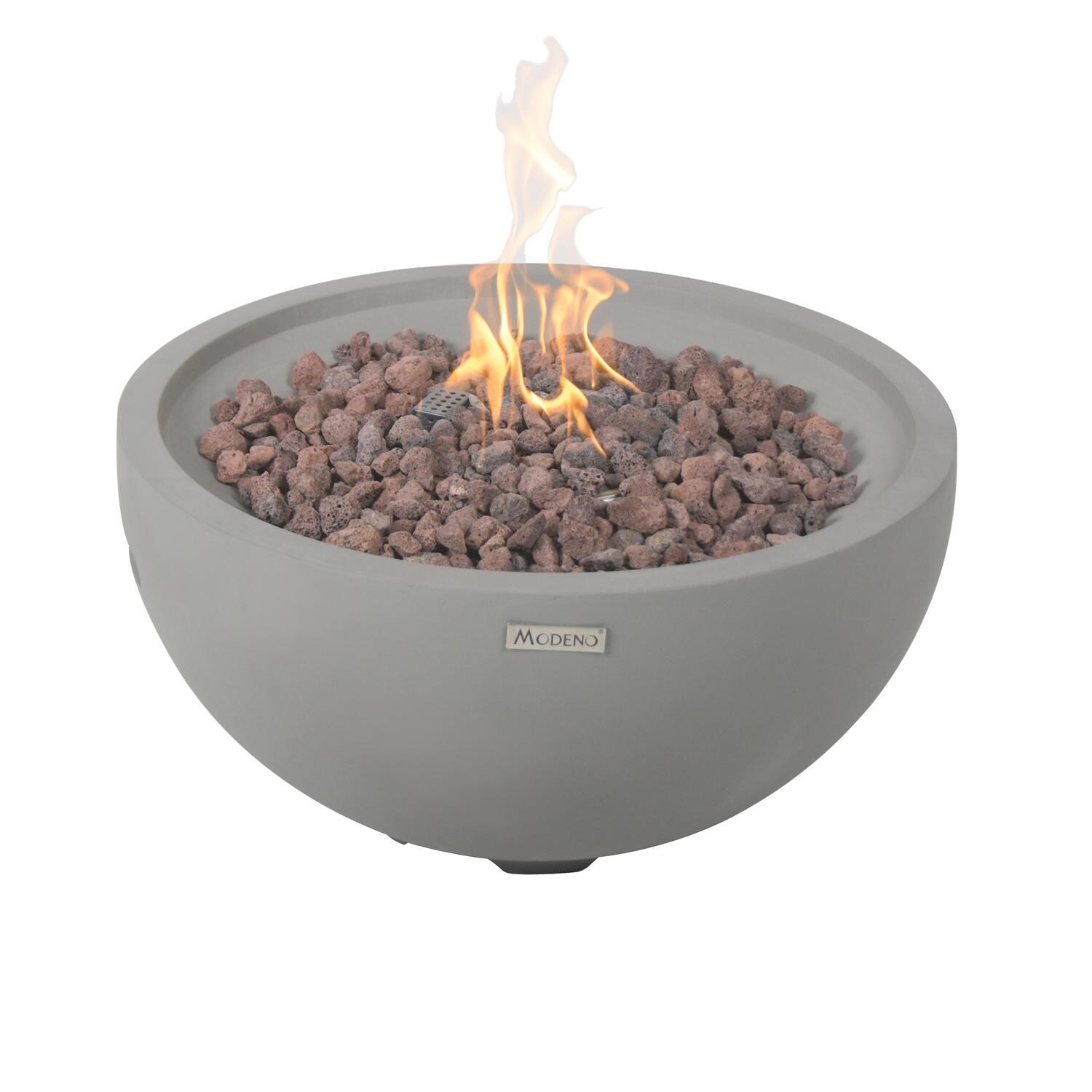 Elementi OFG116-NG Modeno Nantucket 26-Inch Natural Gas Fire Bowl - Front View thumbnail