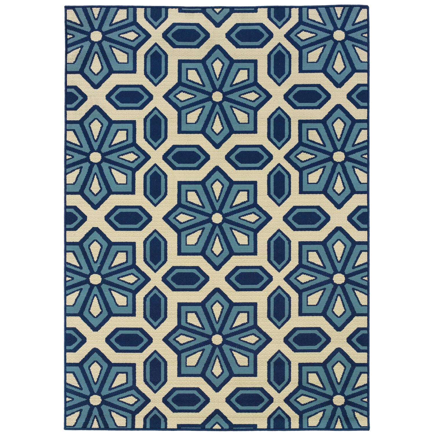 Oriental Weavers Caspian 5.25 X 7.5 Indoor/Outdoor Rug - 969W