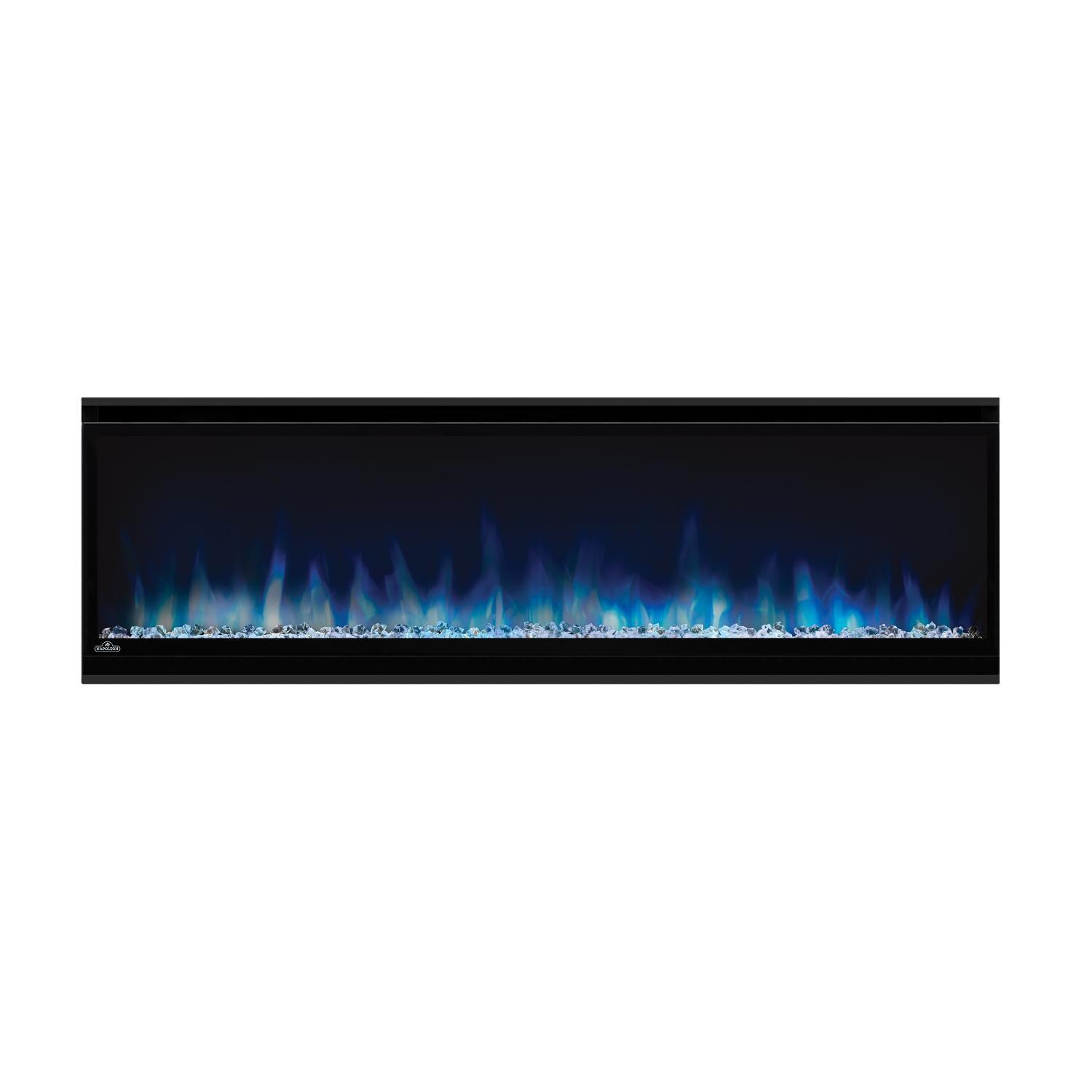 Napoleon NEFL50CHS 50-Inch Alluravision Slimline Wall Mount Electric Fireplace - Clear Ember Bed - Blue Flames thumbnail