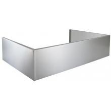 Broan 6-Inch Extended Depth Duct Cover For Outdoor Hoods - Stainless Steel - AEEPD6SSE image
