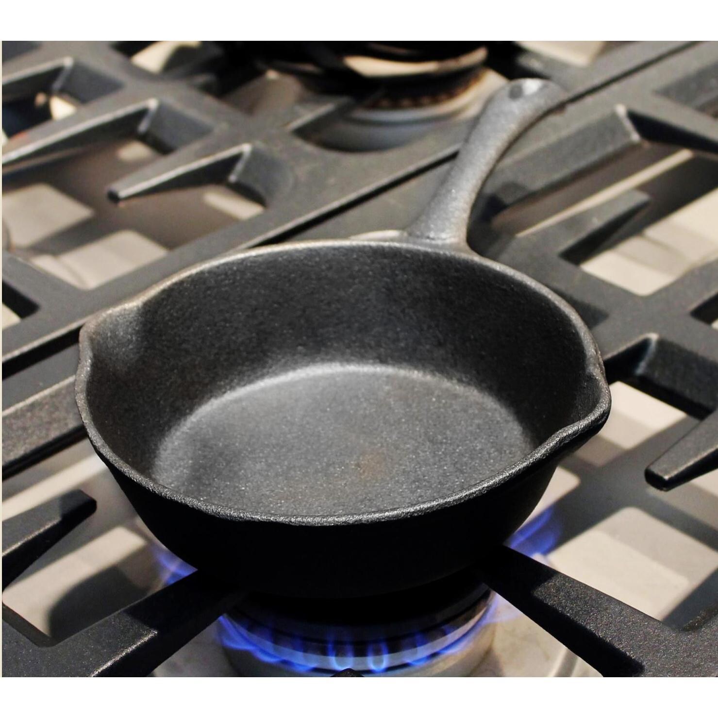Cajun Cookware 6-Inch Seasoned Cast Iron Skillet - Lifestyle View thumbnail