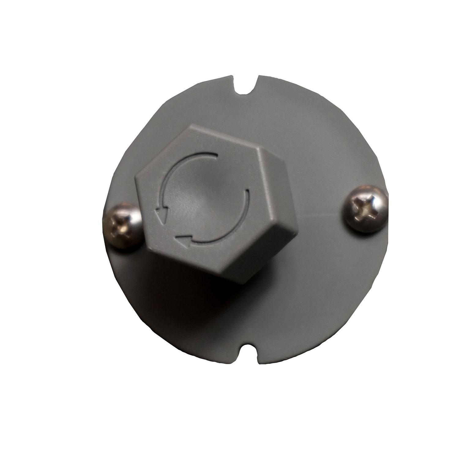 Joape Cassino 737 Pedestal Misting Fan - Gray - Control Knob thumbnail