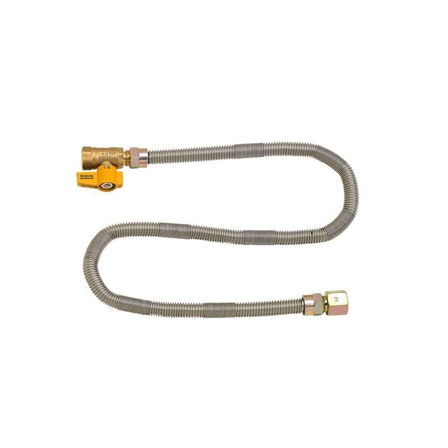 BBQGuys Signature 24 Inch Stainless Steel Square Drop-In Fire Pit Pan W/Match Light Kit - 18 Inch Ring - Natural Gas - Hose - White Background thumbnail