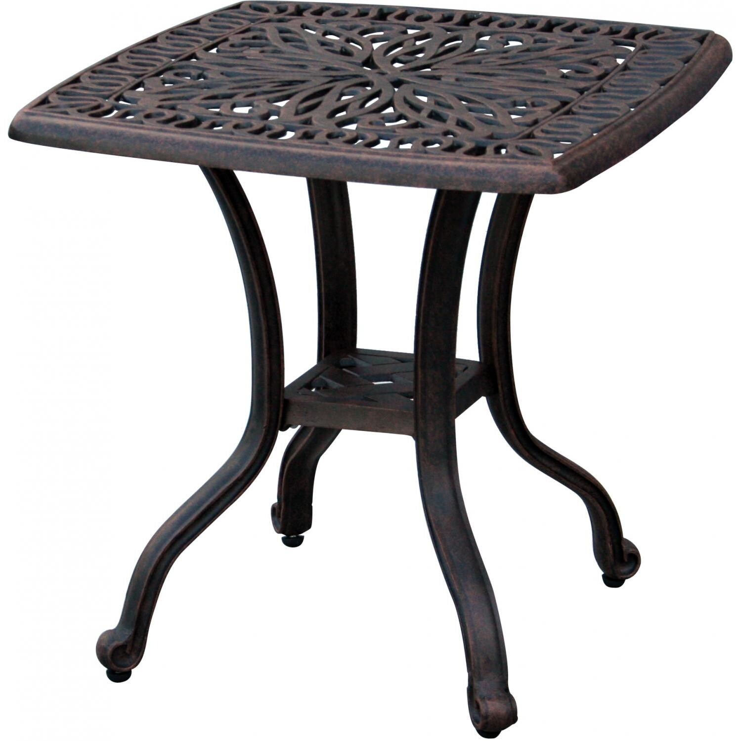 Darlee Elisabeth 21-Inch Square Patio End Table thumbnail