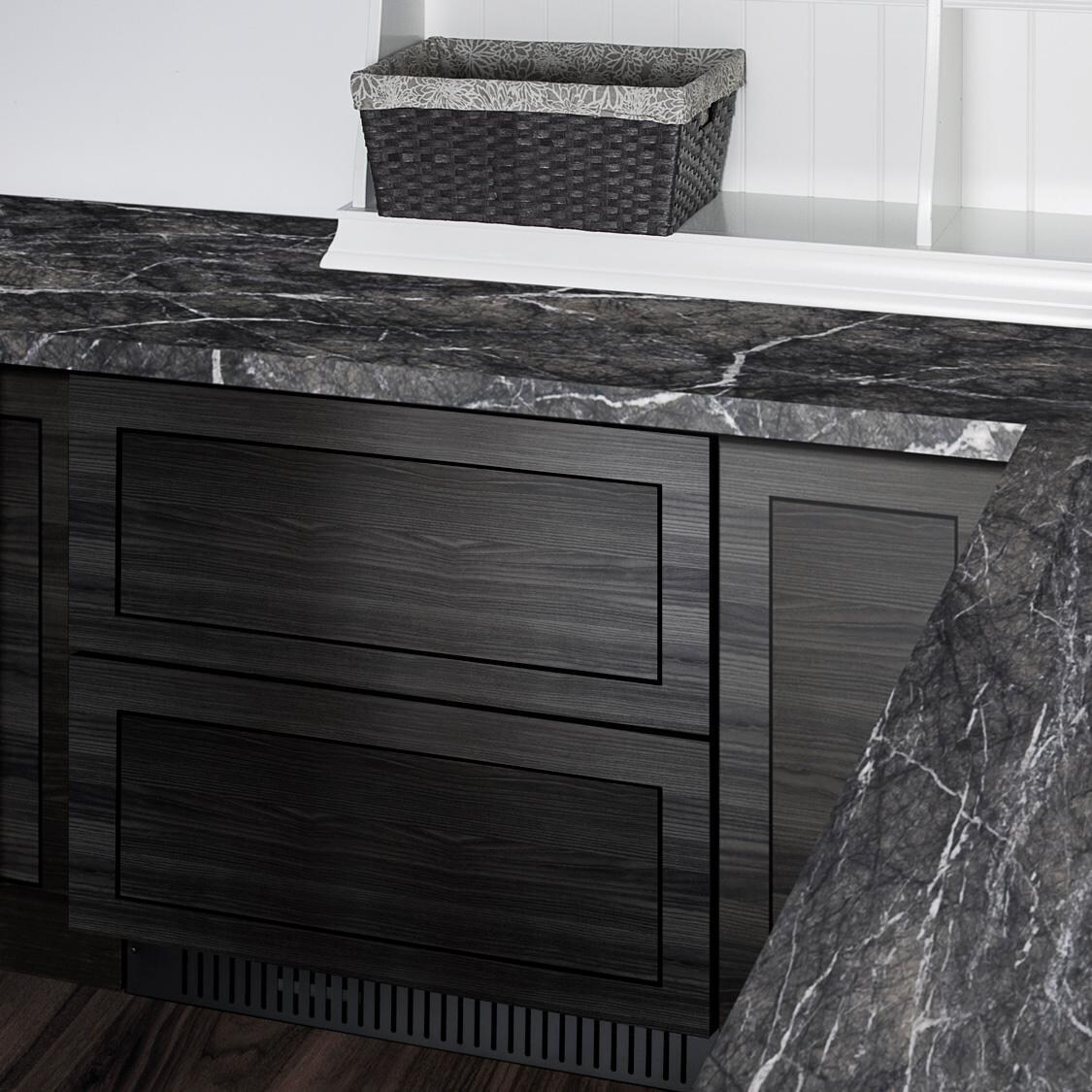 Summit SPR3032DPNRADA 30-Inch 5.42 Cu. Ft. 2-Drawer All-Refrigerator - Custom Panel - Installed thumbnail