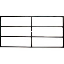 48 x 24 Inch Rectangular Triple Fire Pit Ring image