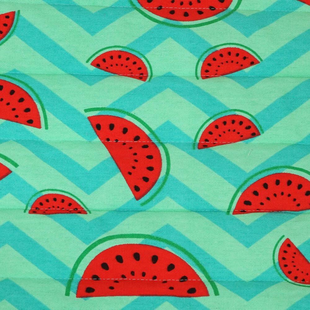 Ultimate Patio Quilted Double Hammock & Pillow - Watermelon & Chevron - Swatch thumbnail