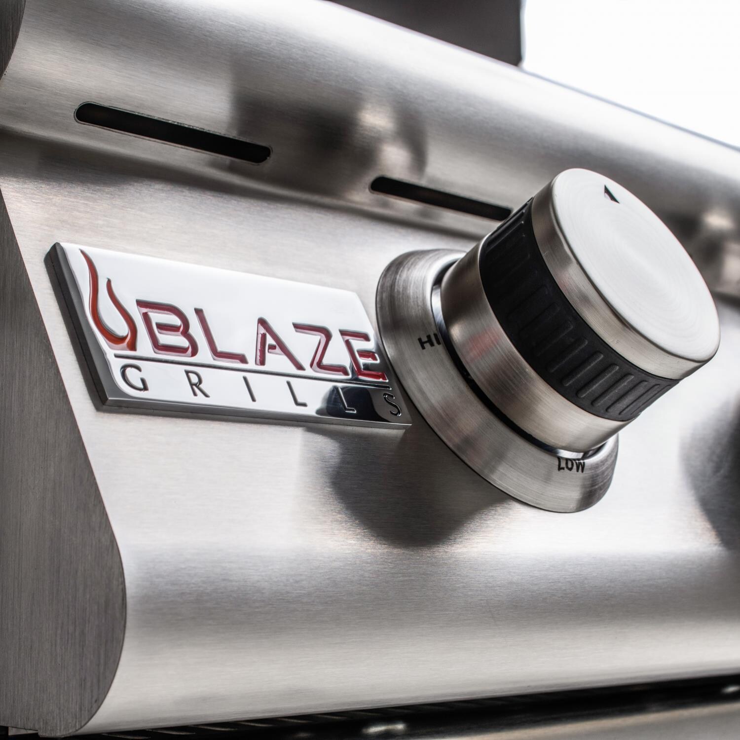 Blaze BLZ-4LBM-NG 32-Inch Natural Gas Grill - Blaze Badge - Detail thumbnail