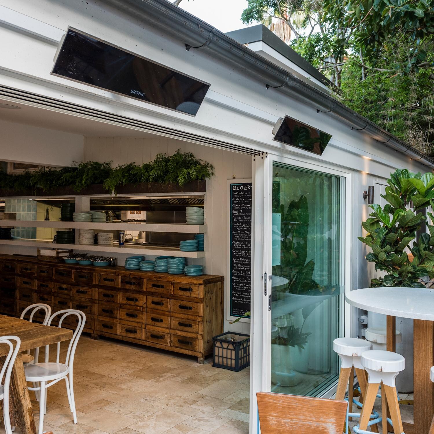 Bromic BH3622000 53-Inch 4500W Dual Element 240V Black Electric Infrared Heater - Business Patio thumbnail