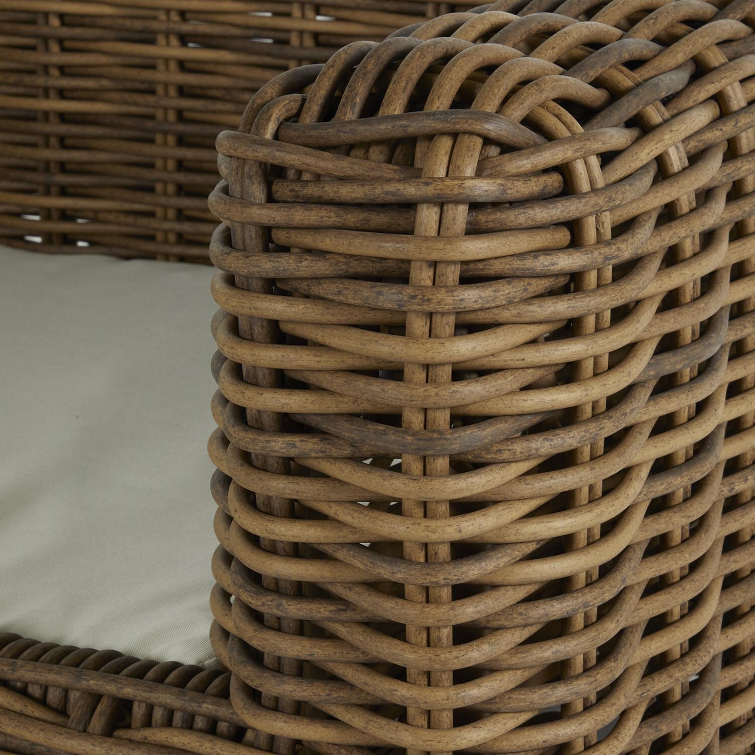 Summer Classics 339682+C777F664N Montecito Woven Sofa - Arm Detail thumbnail