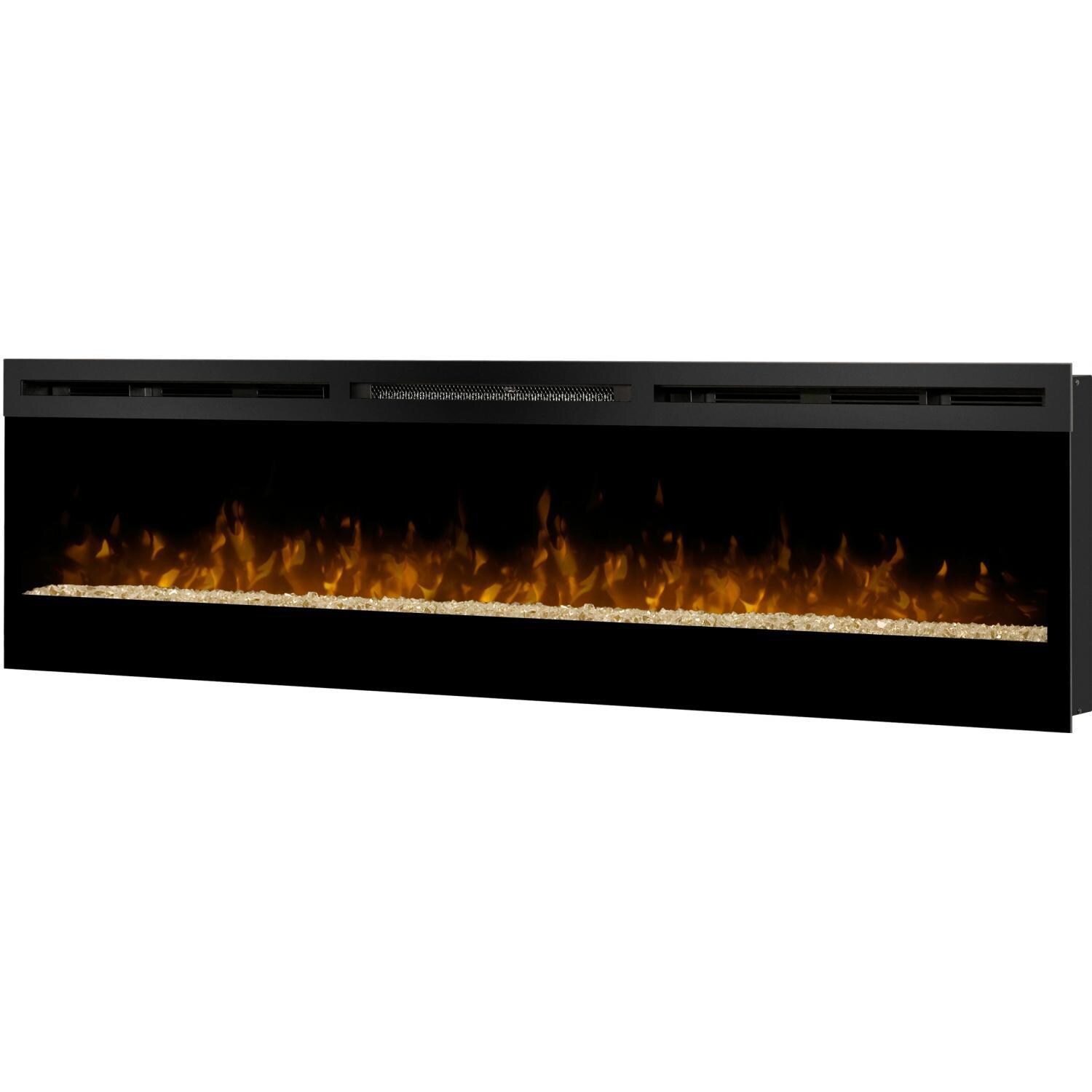 Dimplex - BLF74 - Galveston 74-Inch Wall Mount Electric Fireplace - Front View thumbnail