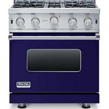 Viking Professional 30-Inch Open Burner Natural Gas Range - Cobalt Blue - VGIC53014BCB image