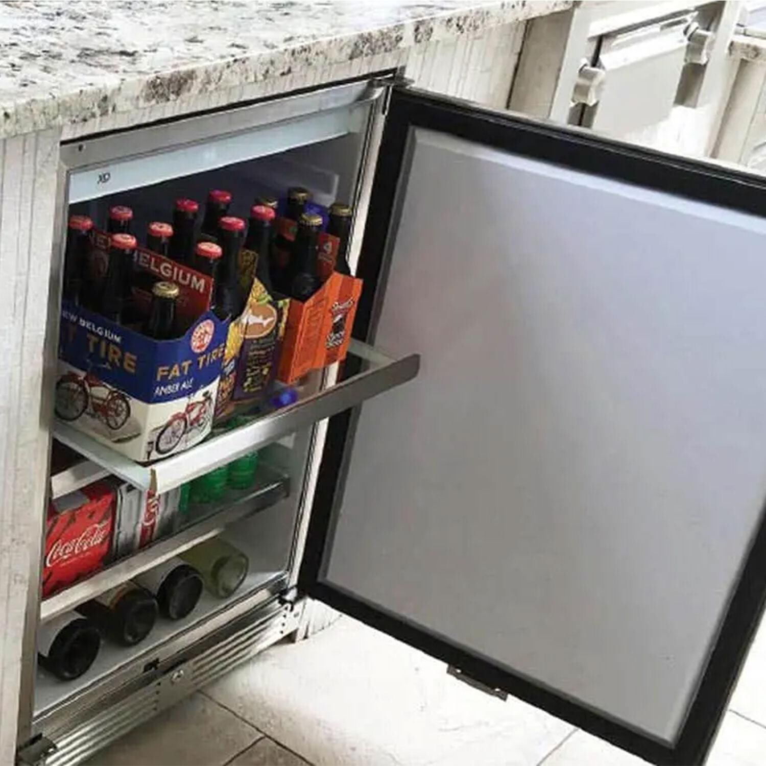 XO Appliance XOU15ORSL 15-Inch 3.0 Cu. Ft. Stainless Steel Refrigerator - Left Hinge - Lifestyle thumbnail