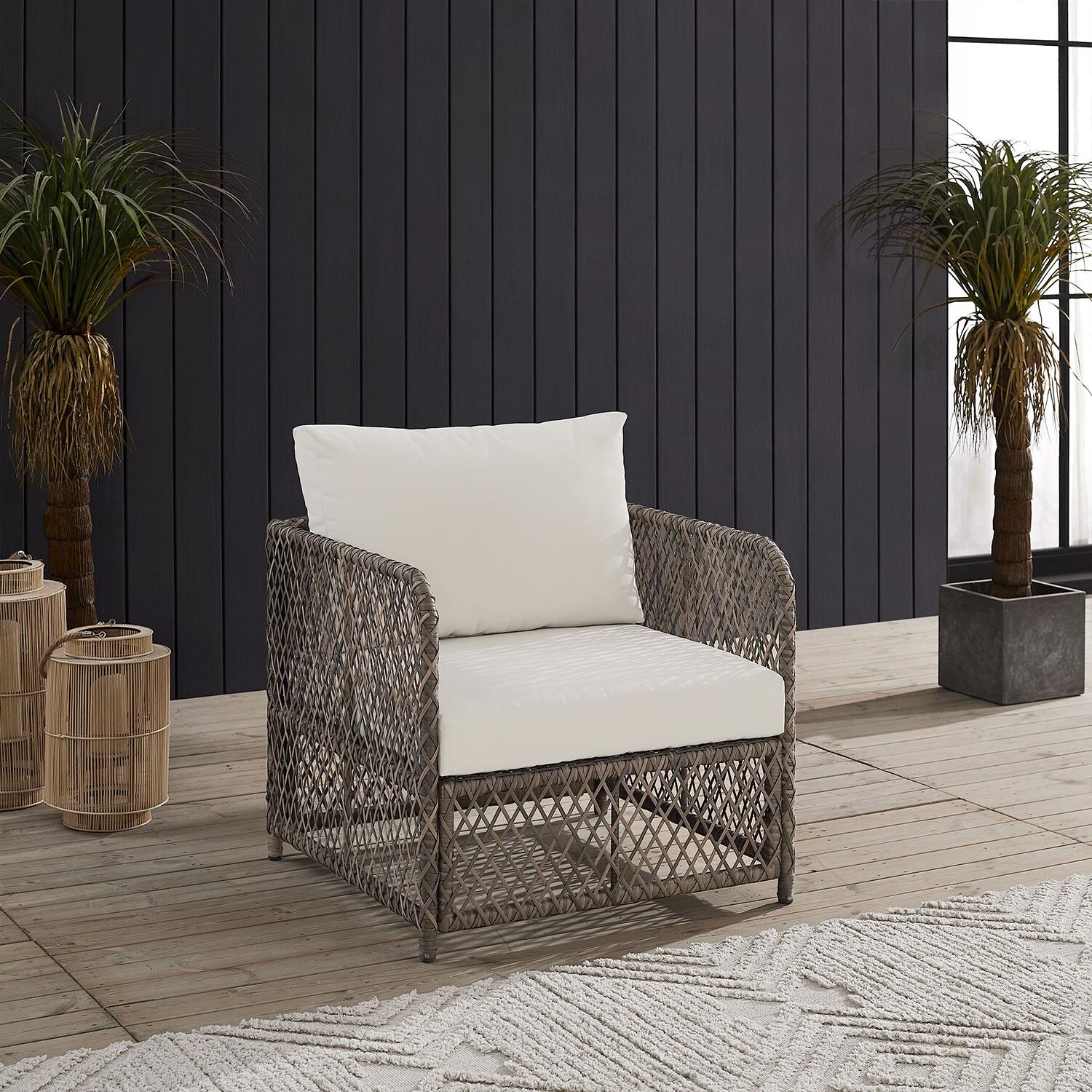 WestCay 3 Pc Wicker Club Chair Seating Set by Ultimate Patio - Club Chair (Two Included) - Lifesstyle thumbnail